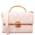 Carry Me Top Handle Caviar Small RFID Peach