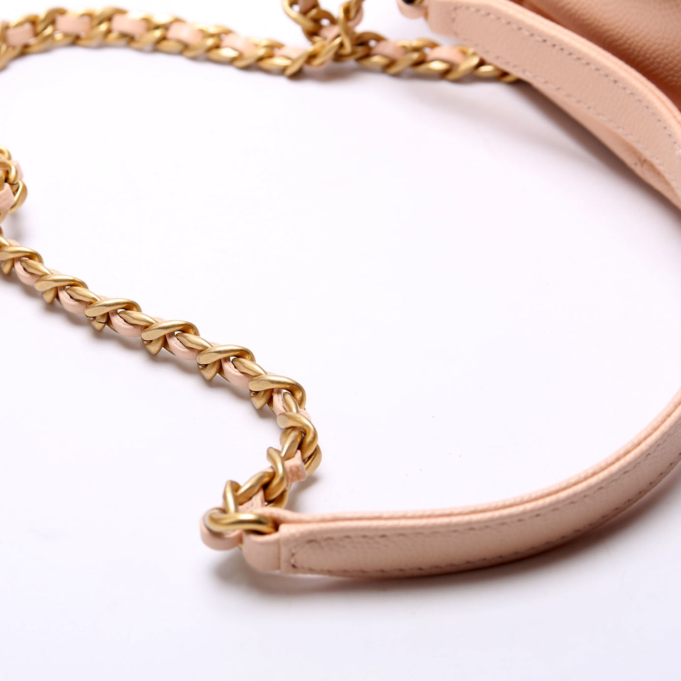 Carry Me Top Handle Caviar Small RFID Peach