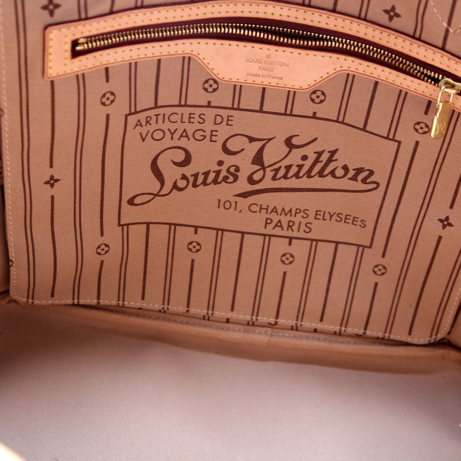 Neverfull MM Monogram Beige