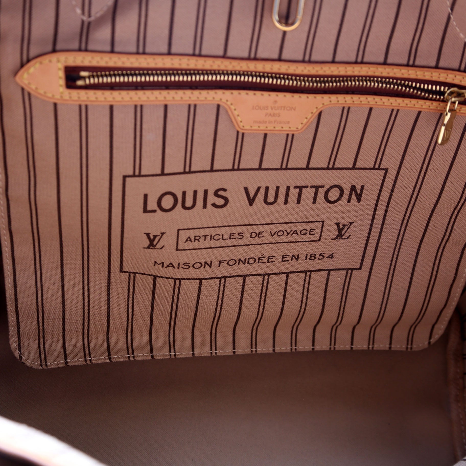 Neverfull MM Monogram Beige