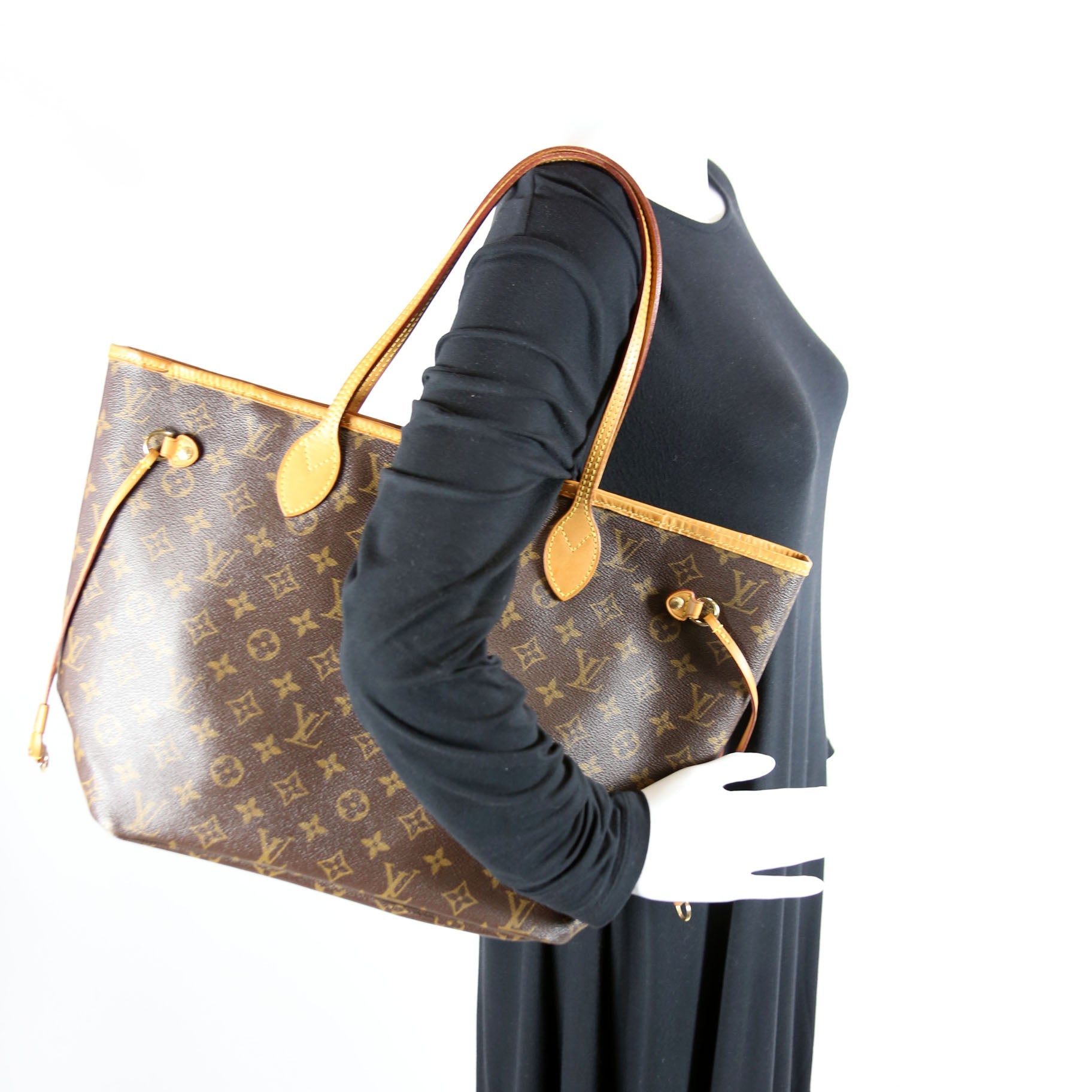 Neverfull MM Monogram Beige