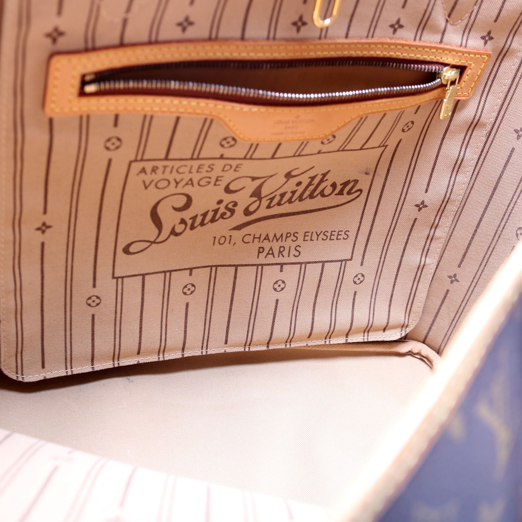 Neverfull MM Monogram Beige