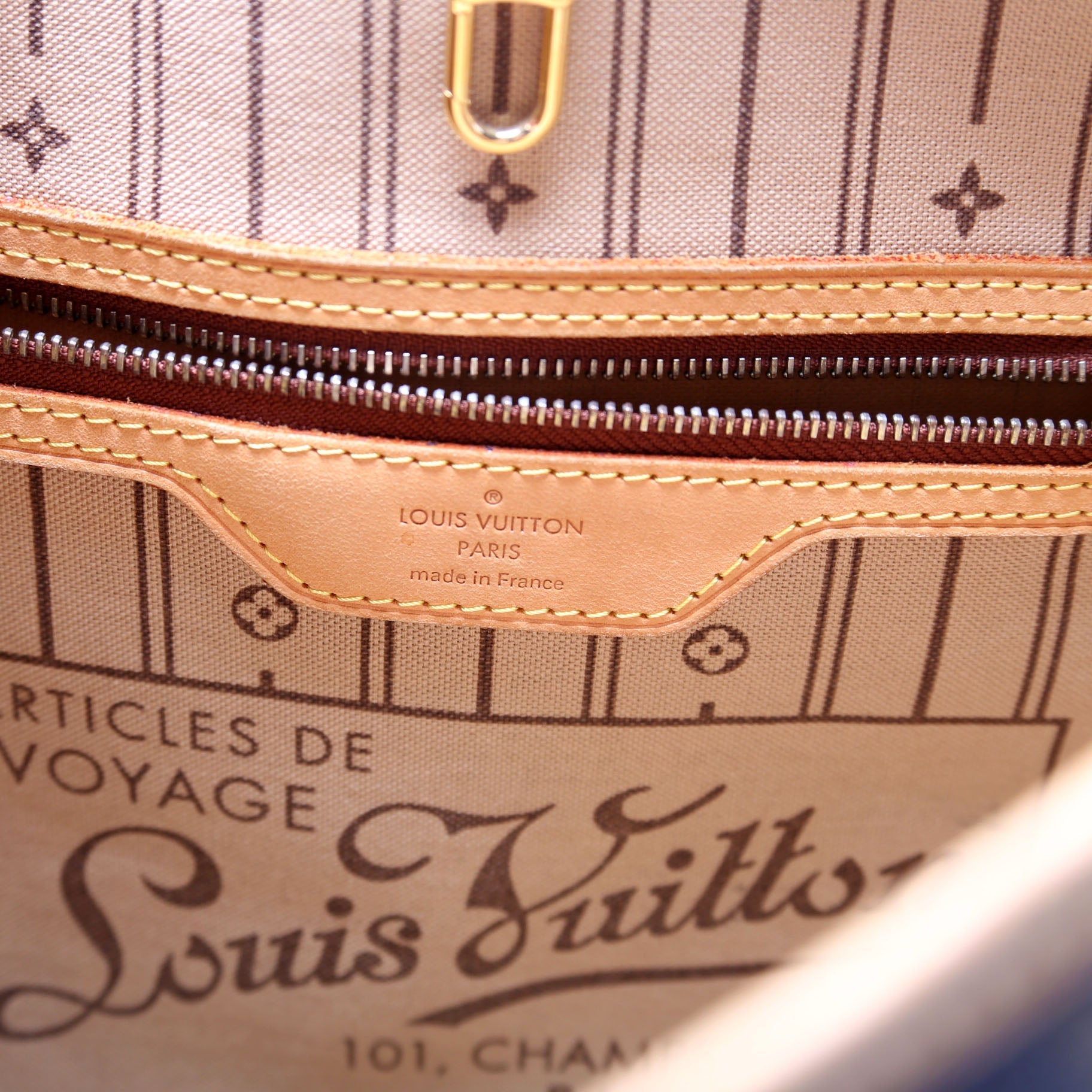 Neverfull MM Monogram Beige