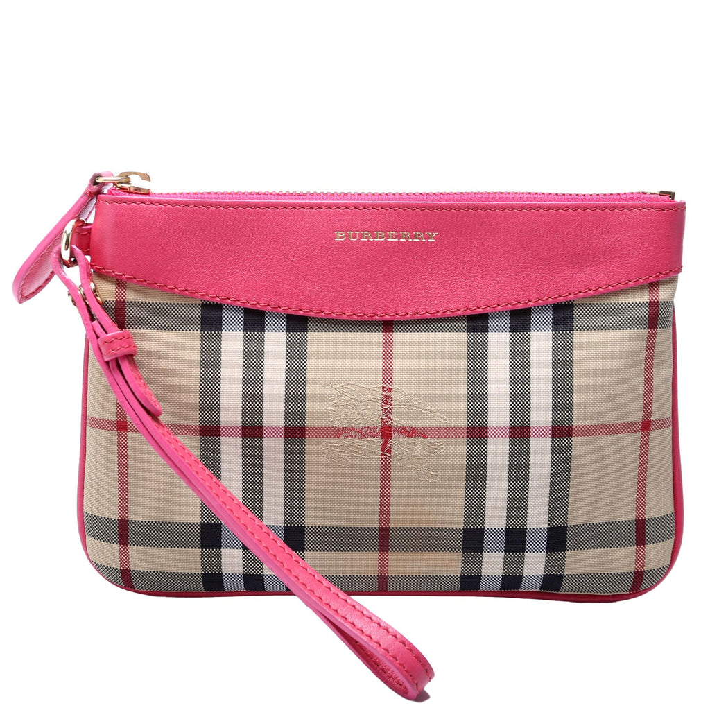 Haymarket Check Zip Pouch