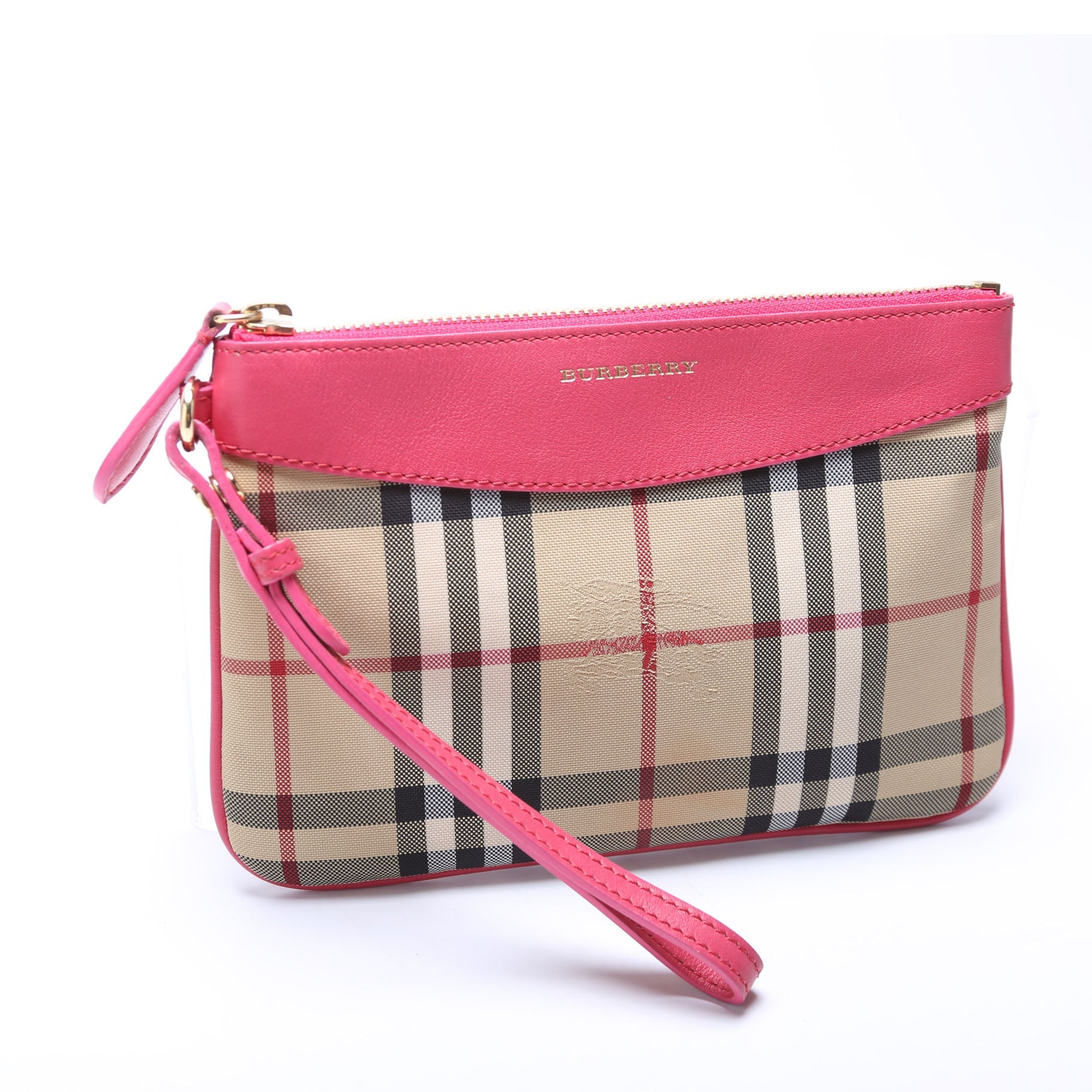 Haymarket Check Zip Pouch