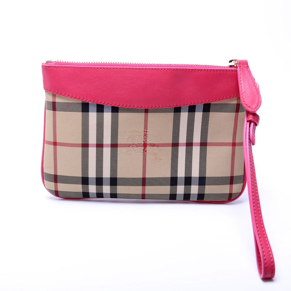Haymarket Check Zip Pouch