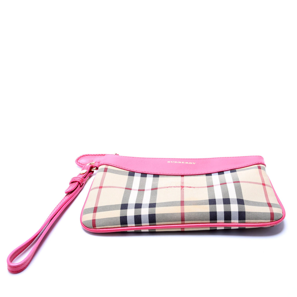 Haymarket Check Zip Pouch