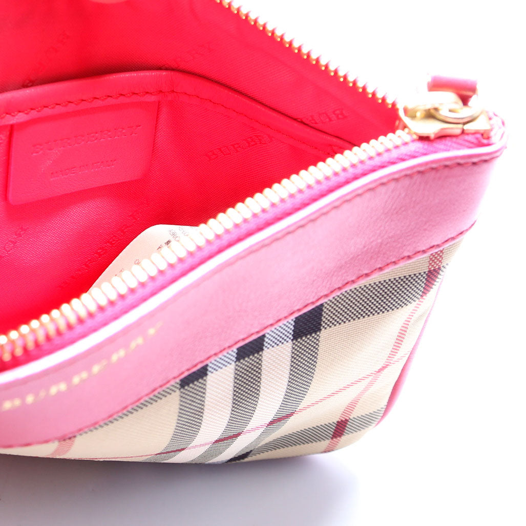 Haymarket Check Zip Pouch
