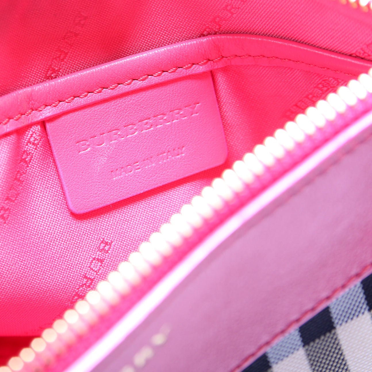 Haymarket Check Zip Pouch