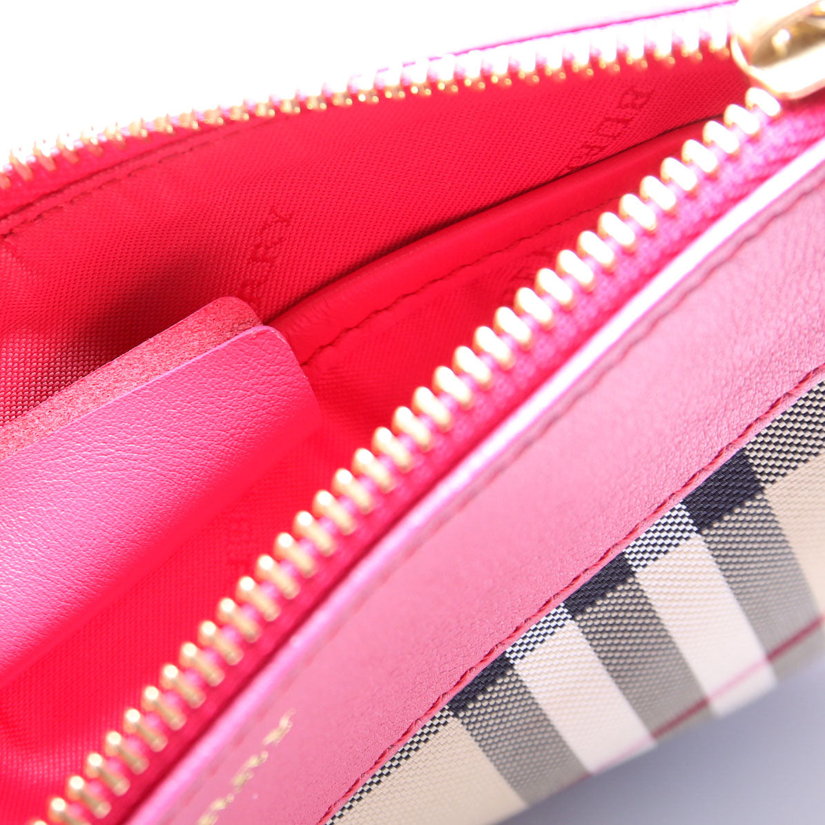 Haymarket Check Zip Pouch