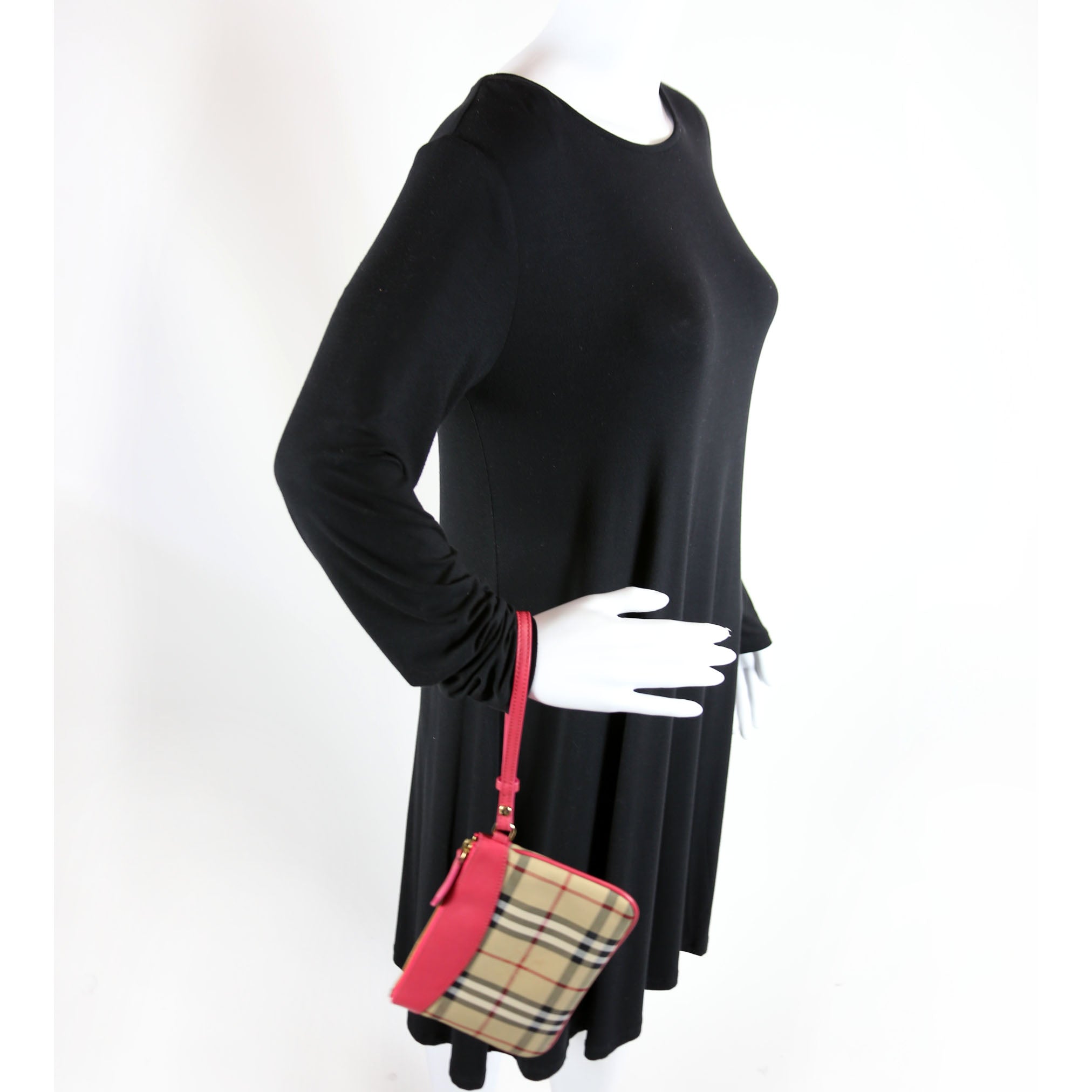 Haymarket Check Zip Pouch