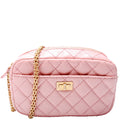 2.55 Reissue Mini Camera Bag Quilted Aged Calfskin Pink