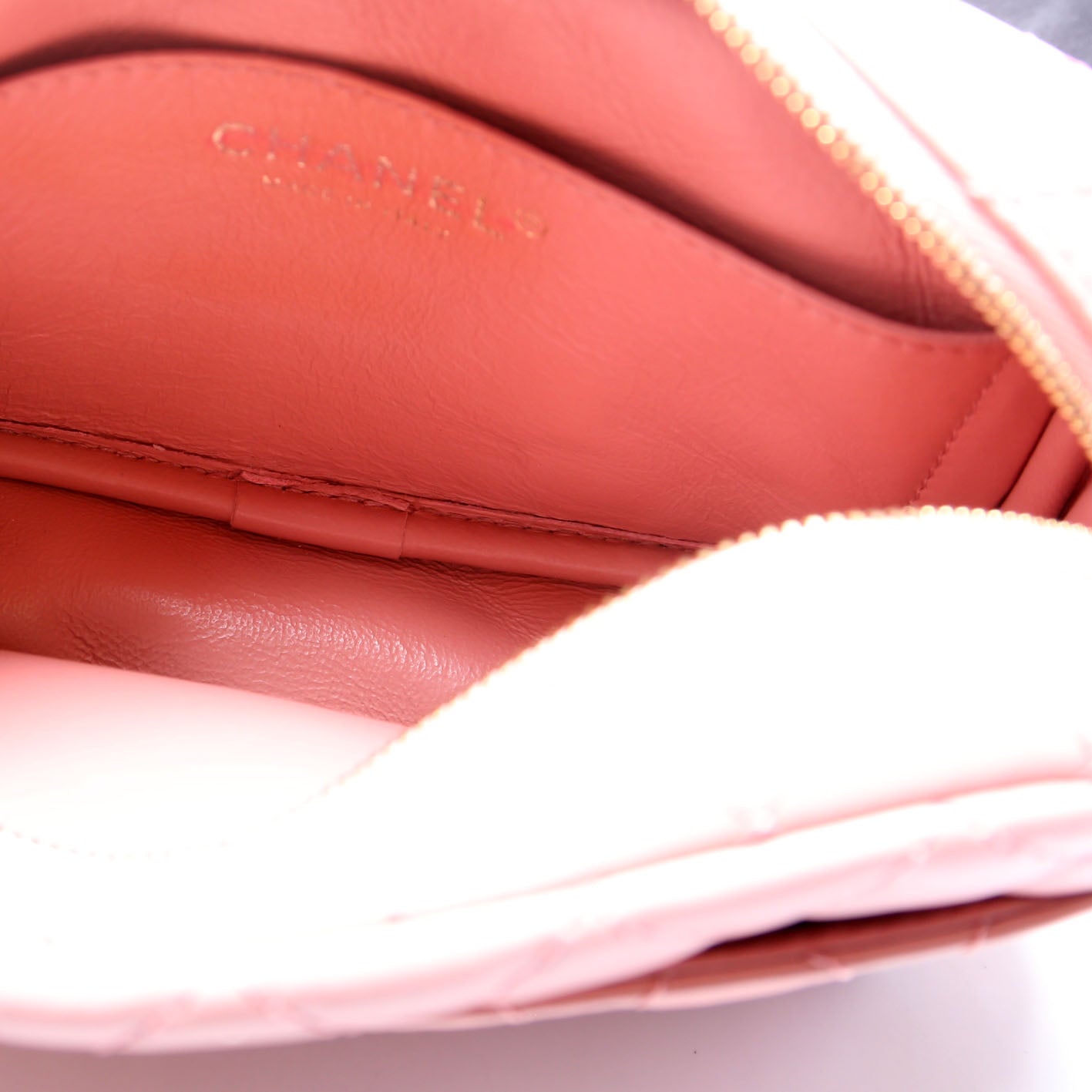 2.55 Reissue Mini Camera Bag Quilted Aged Calfskin Pink