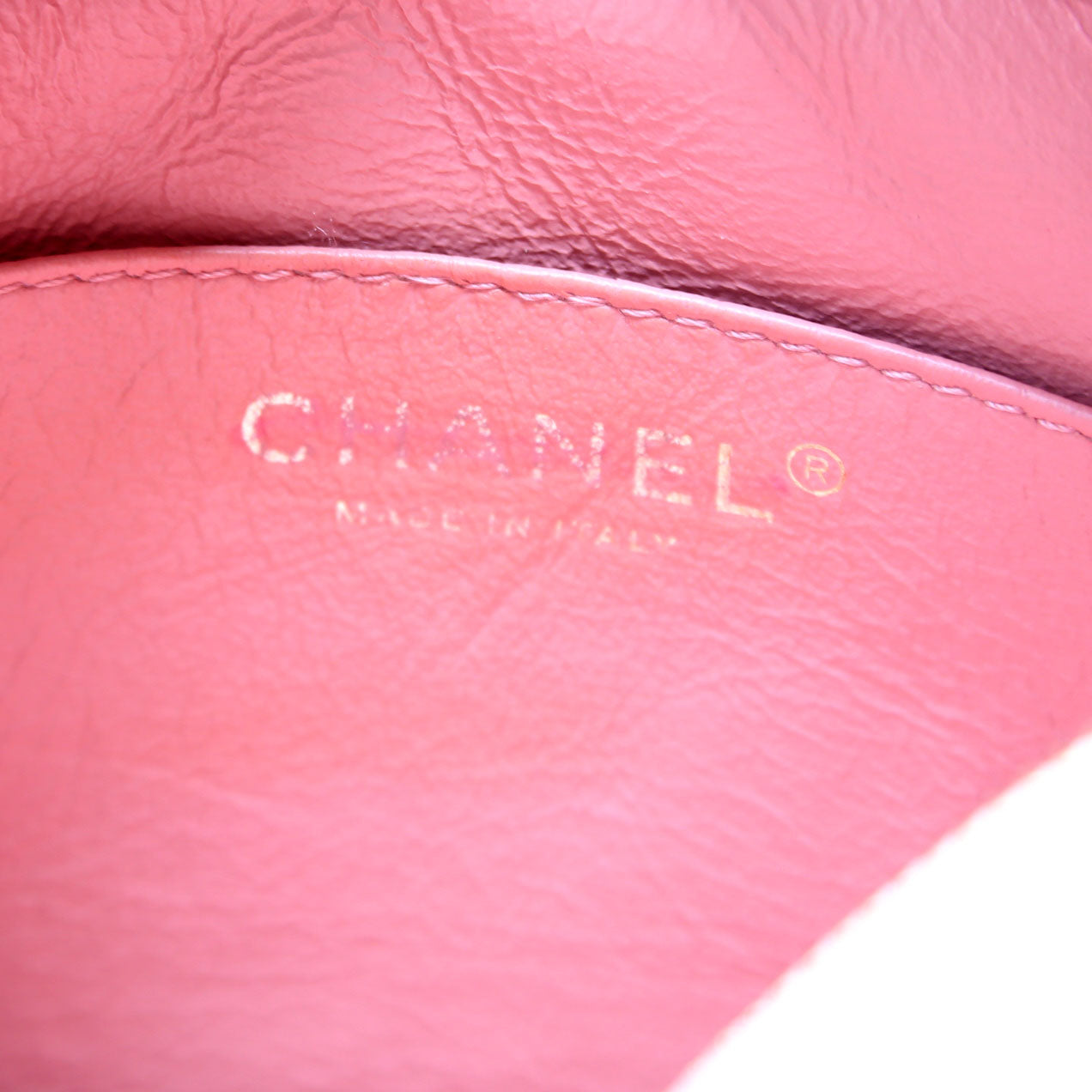 2.55 Reissue Mini Camera Bag Quilted Aged Calfskin Pink