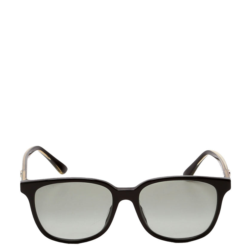 GG0376S Square Sunglasses Black