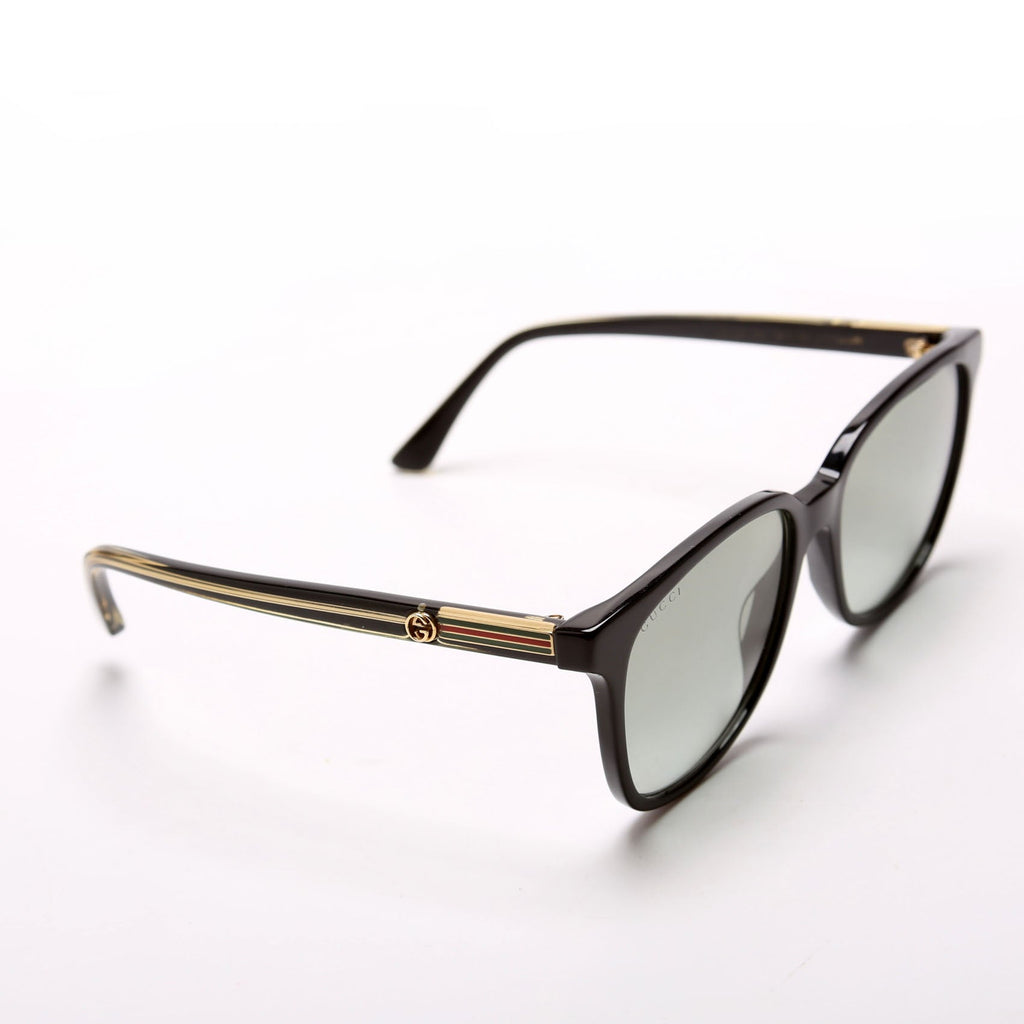 GG0376S Square Sunglasses Black