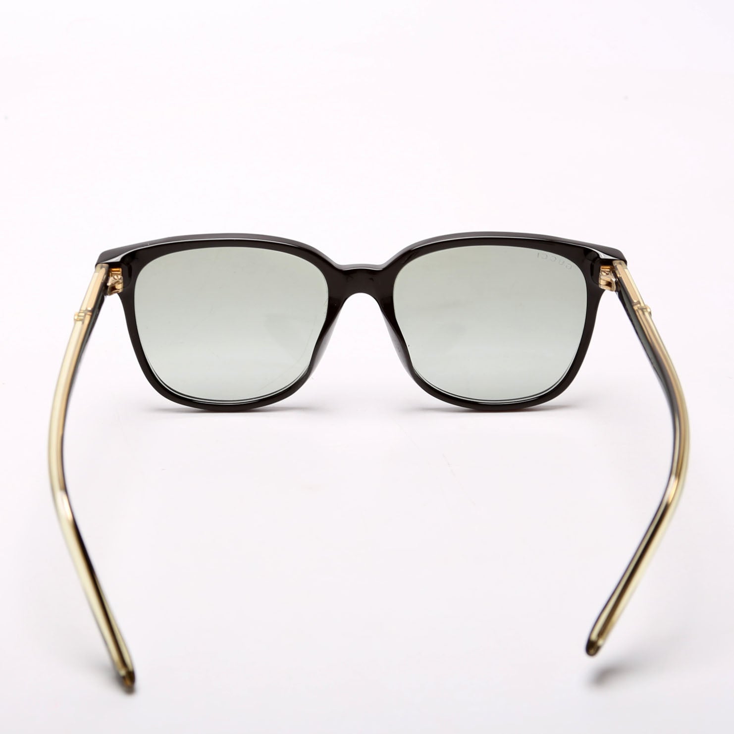 GG0376S Square Sunglasses Black