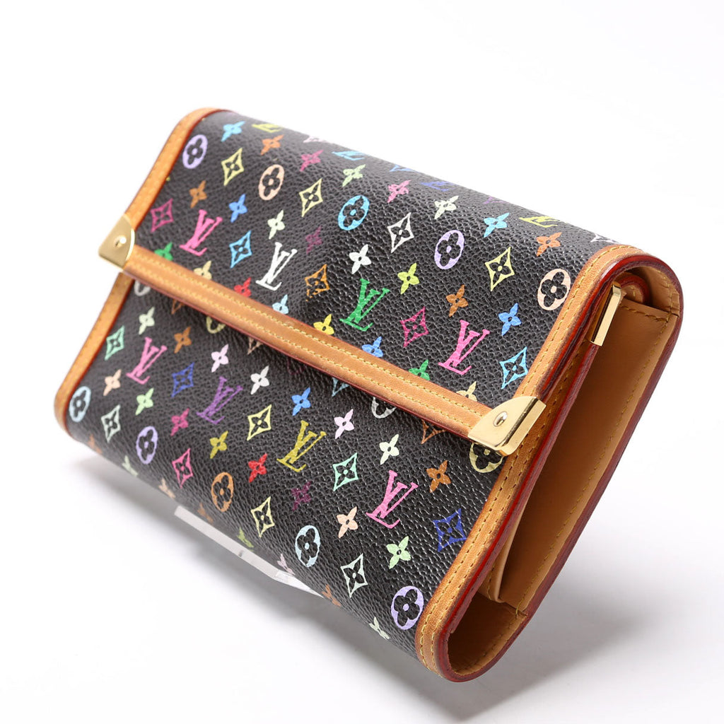 Porte Tresor International Wallet Multicolor Black