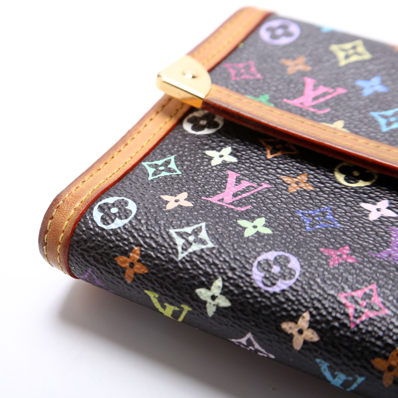 Porte Tresor International Wallet Multicolor Black