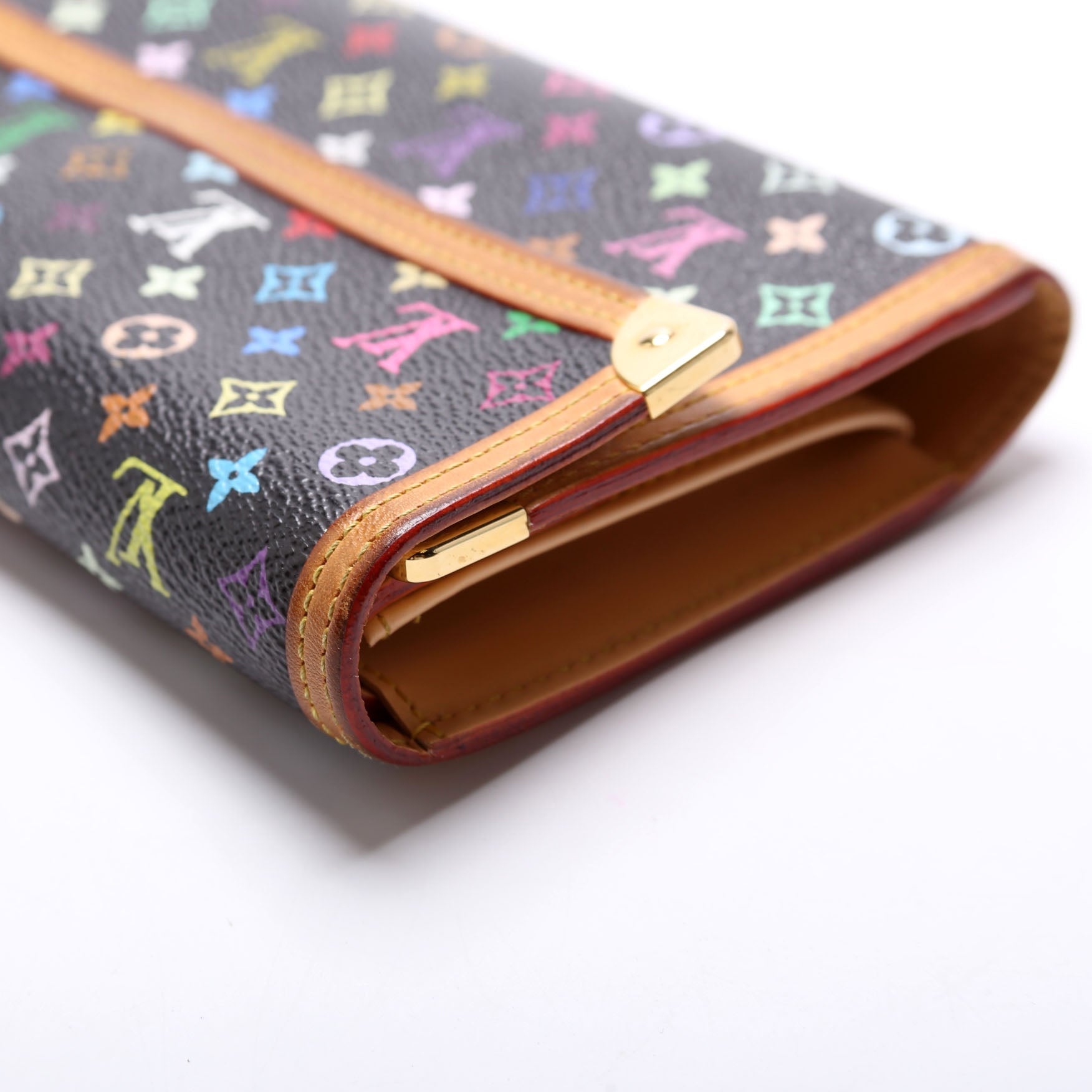Porte Tresor International Wallet Multicolor Black