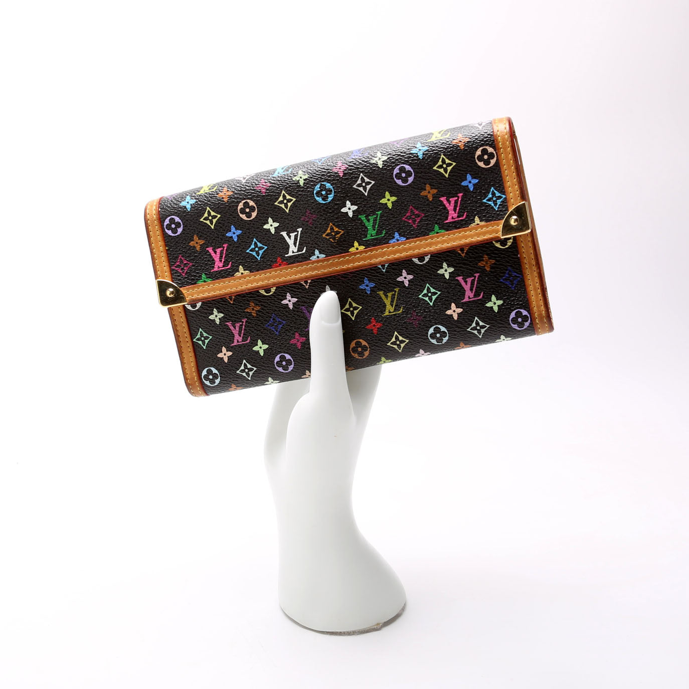 Porte Tresor International Wallet Multicolor Black