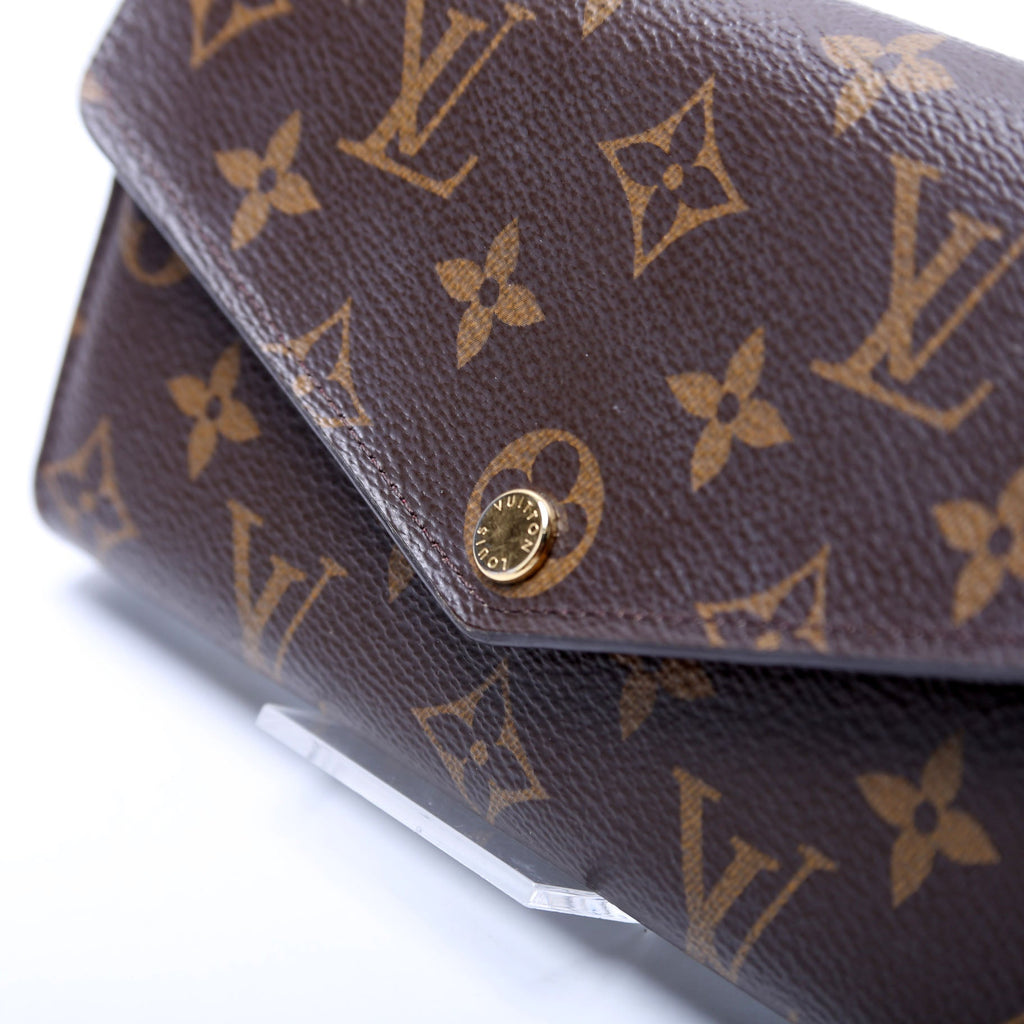 Sarah Wallet Monogram Newer