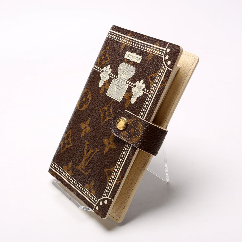 Trunk Agenda Small RIng Monogram Beige