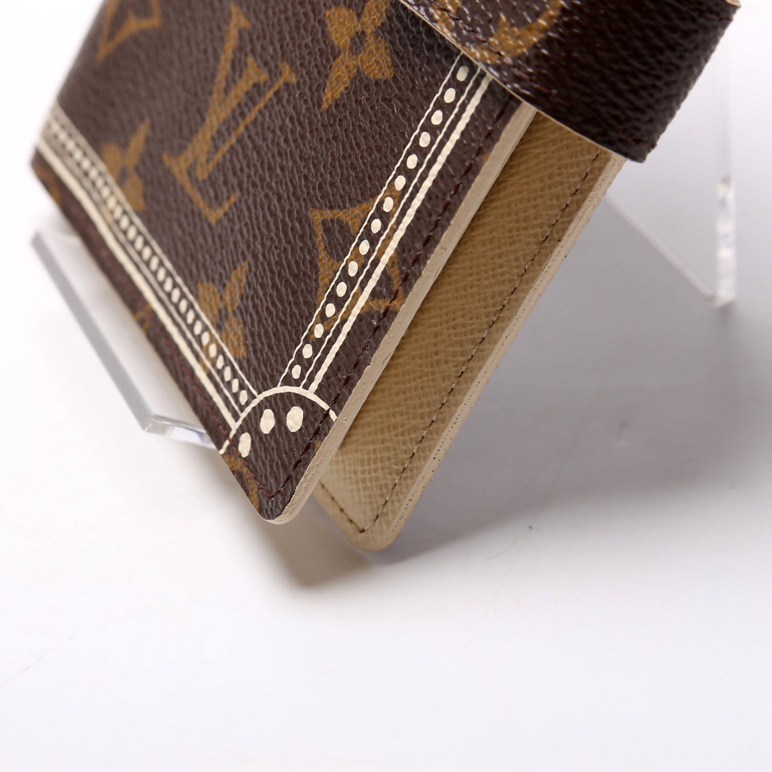 Trunk Agenda Small RIng Monogram Beige