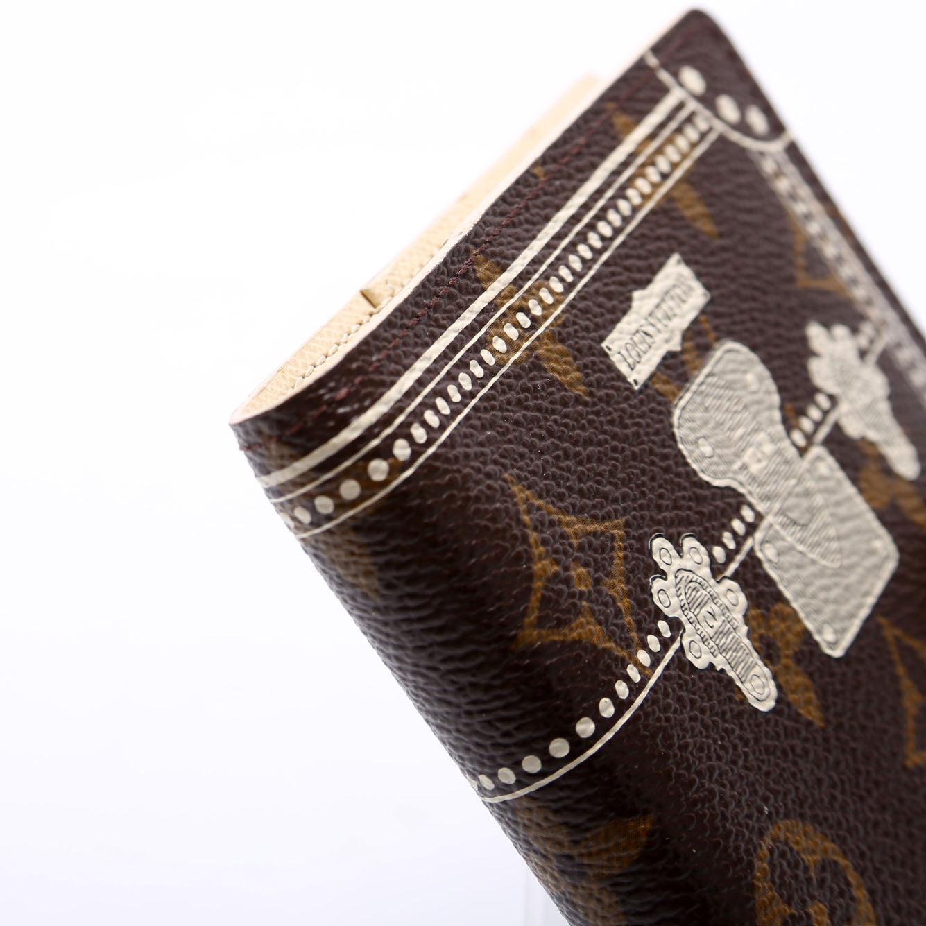 Trunk Agenda Small RIng Monogram Beige