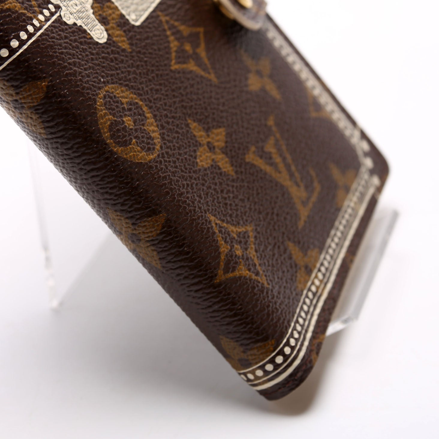 Trunk Agenda Small RIng Monogram Beige