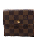 Emilie Wallet Damier Ebene Brown