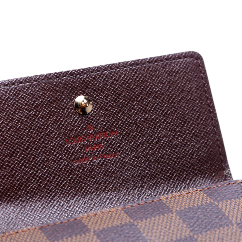 Emilie Wallet Damier Ebene Brown