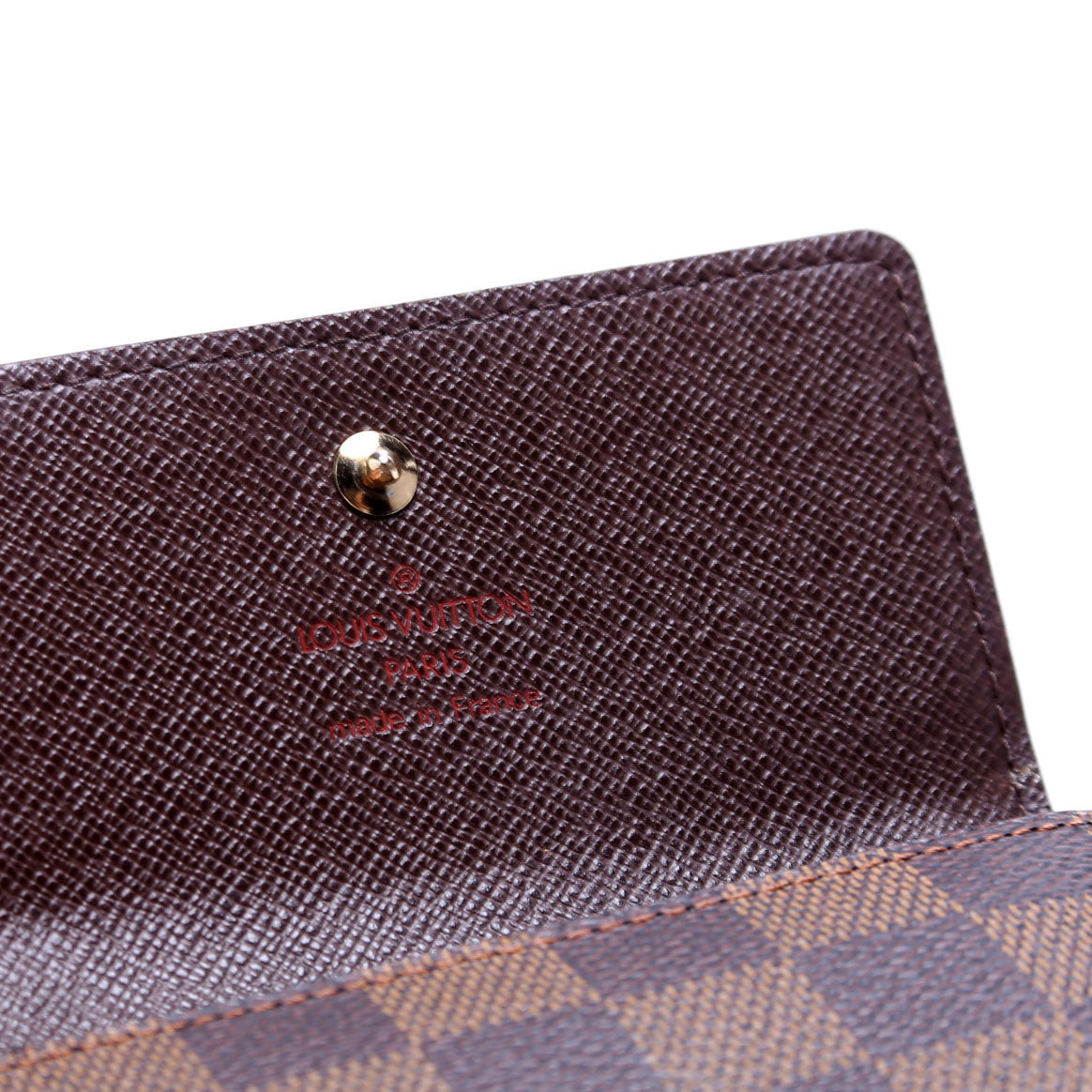 Emilie Wallet Damier Ebene Brown