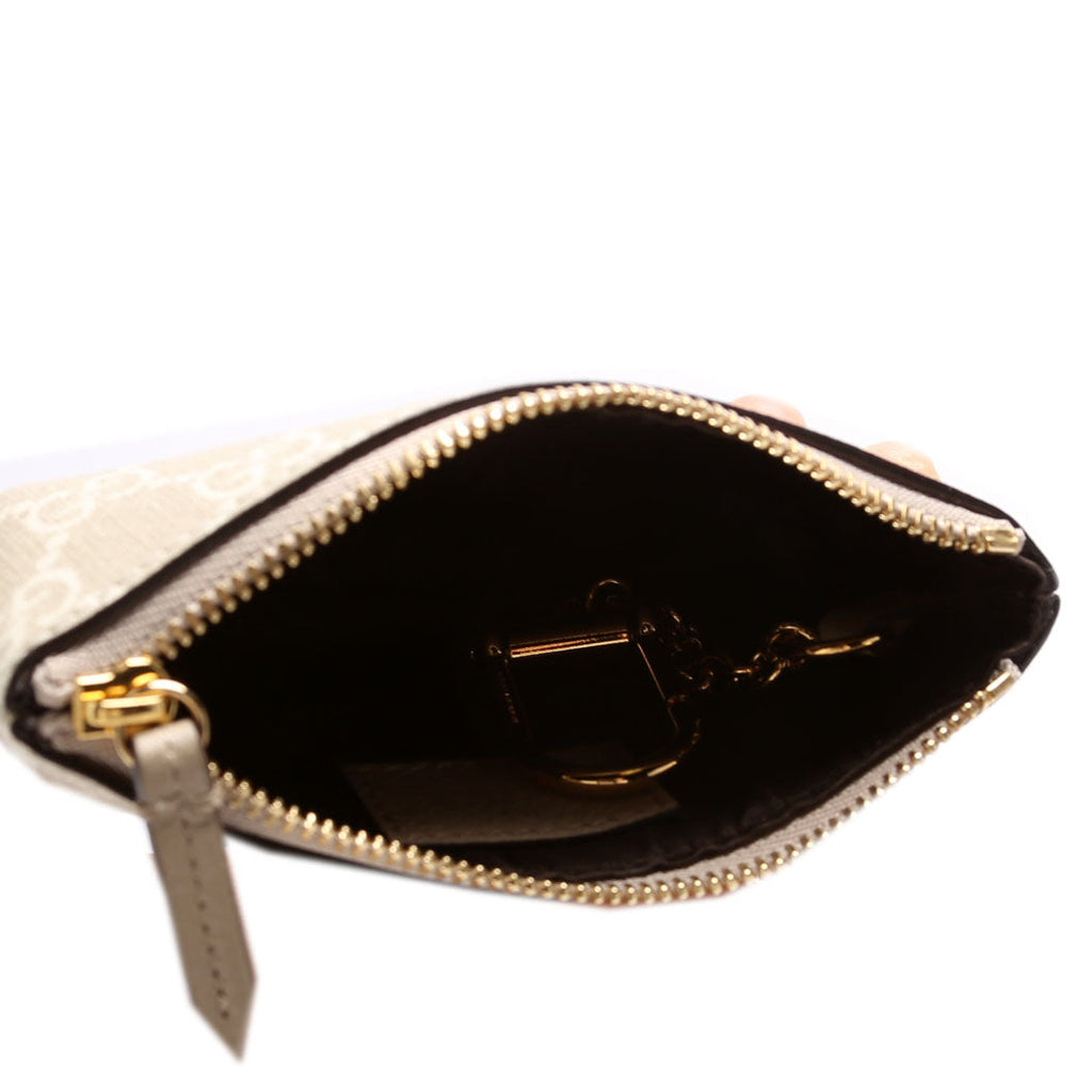 772321 GG Supreme Ophidia Key Case Beige