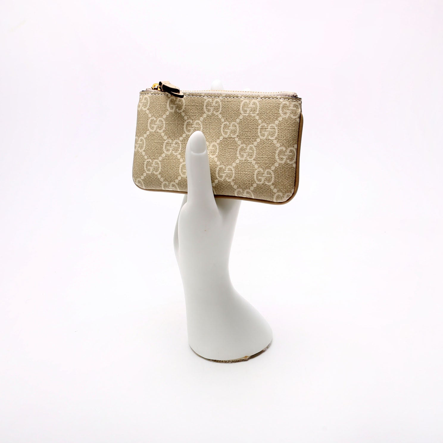 772321 GG Supreme Ophidia Key Case Beige