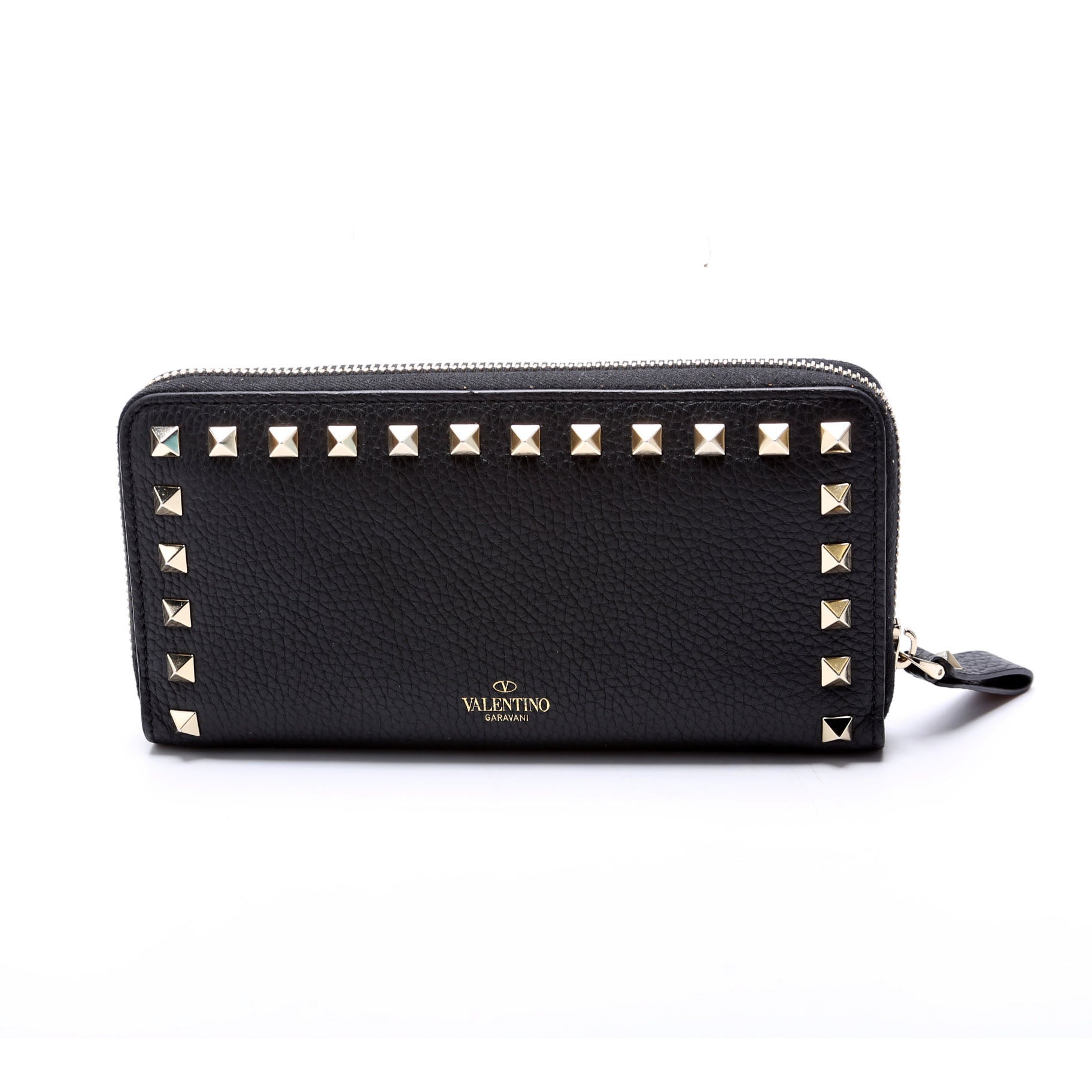 Rockstud Zip Around Wallet