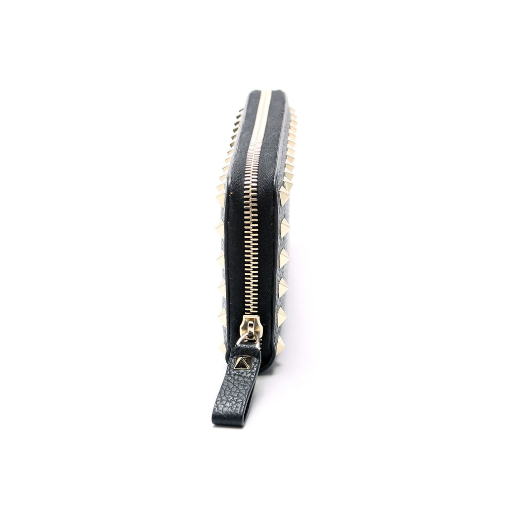 Rockstud Zip Around Wallet