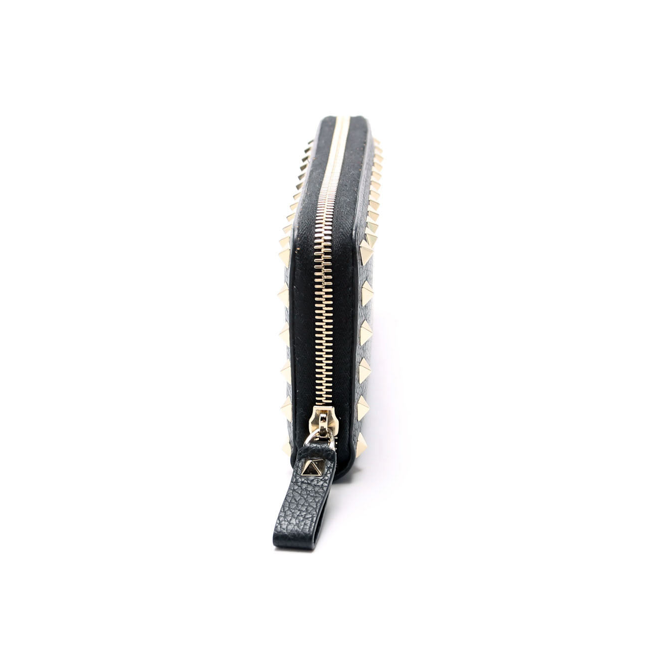 Rockstud Zip Around Wallet