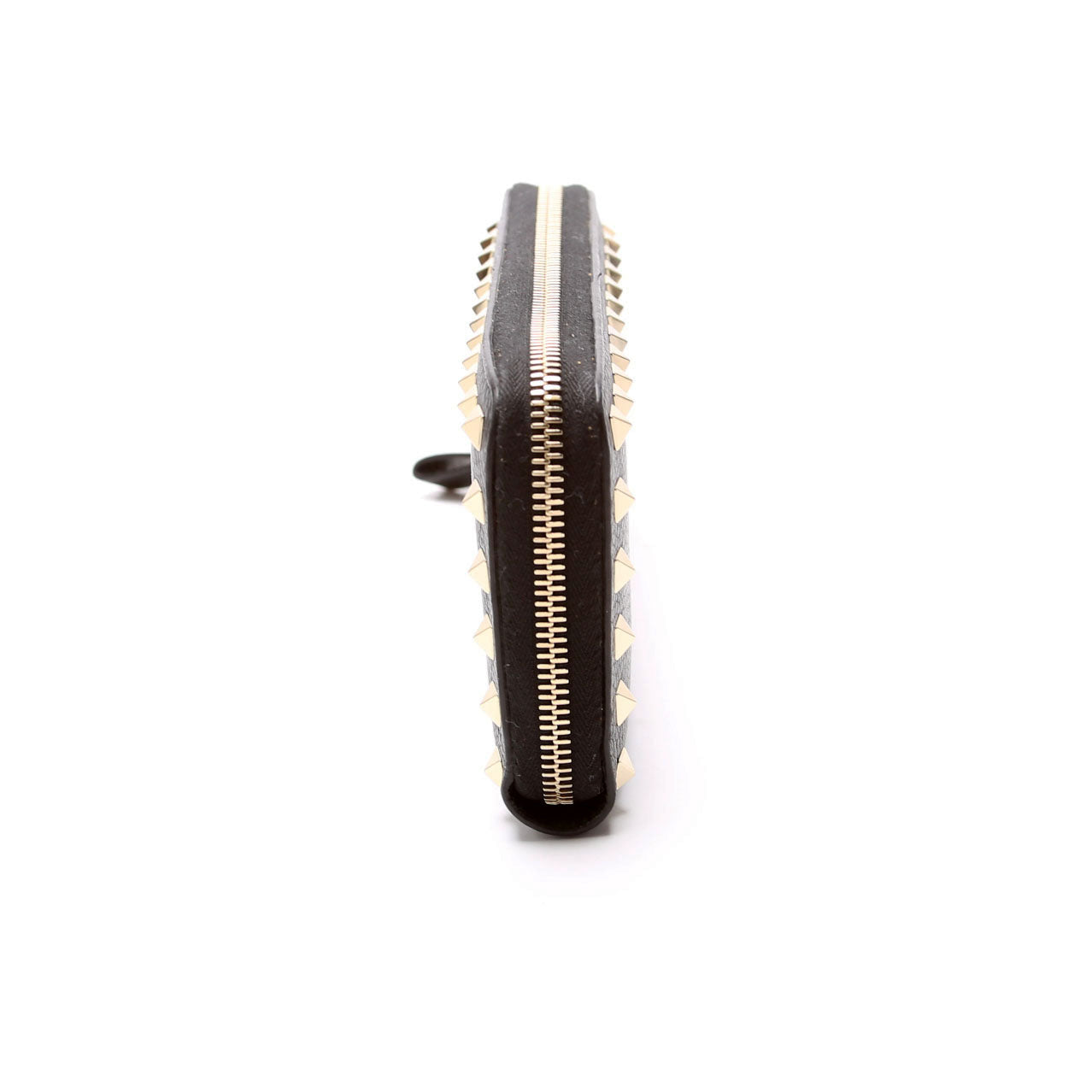 Rockstud Zip Around Wallet