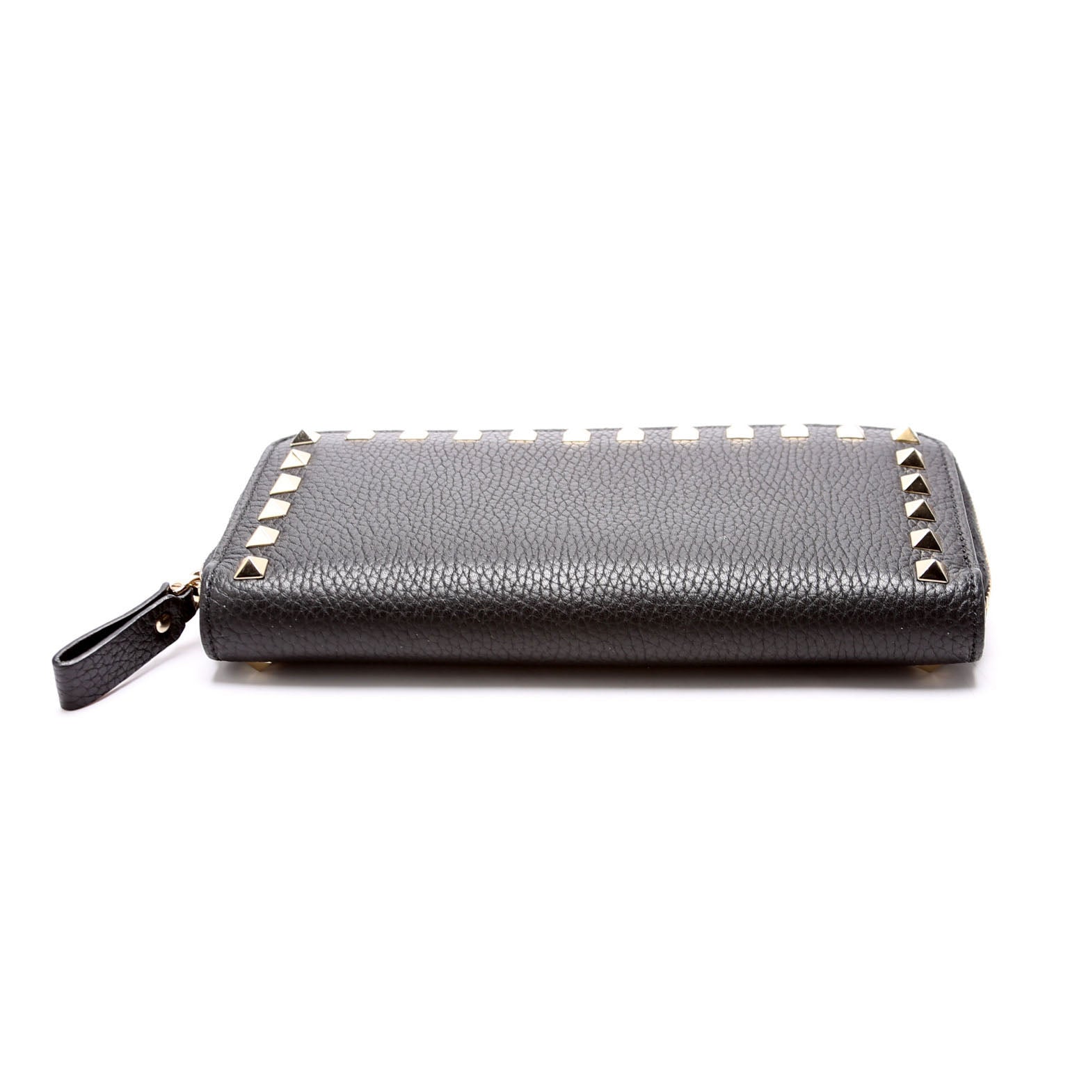 Rockstud Zip Around Wallet