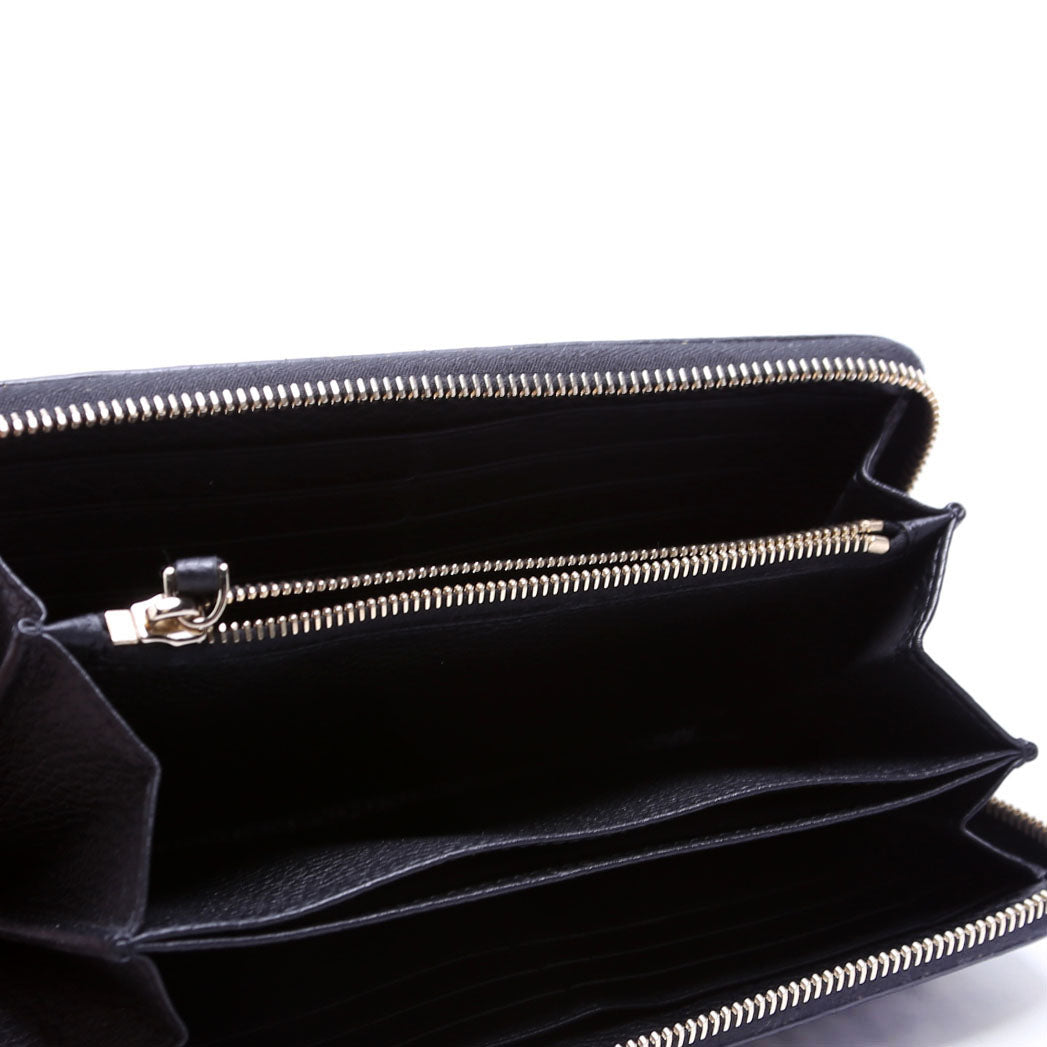 Rockstud Zip Around Wallet