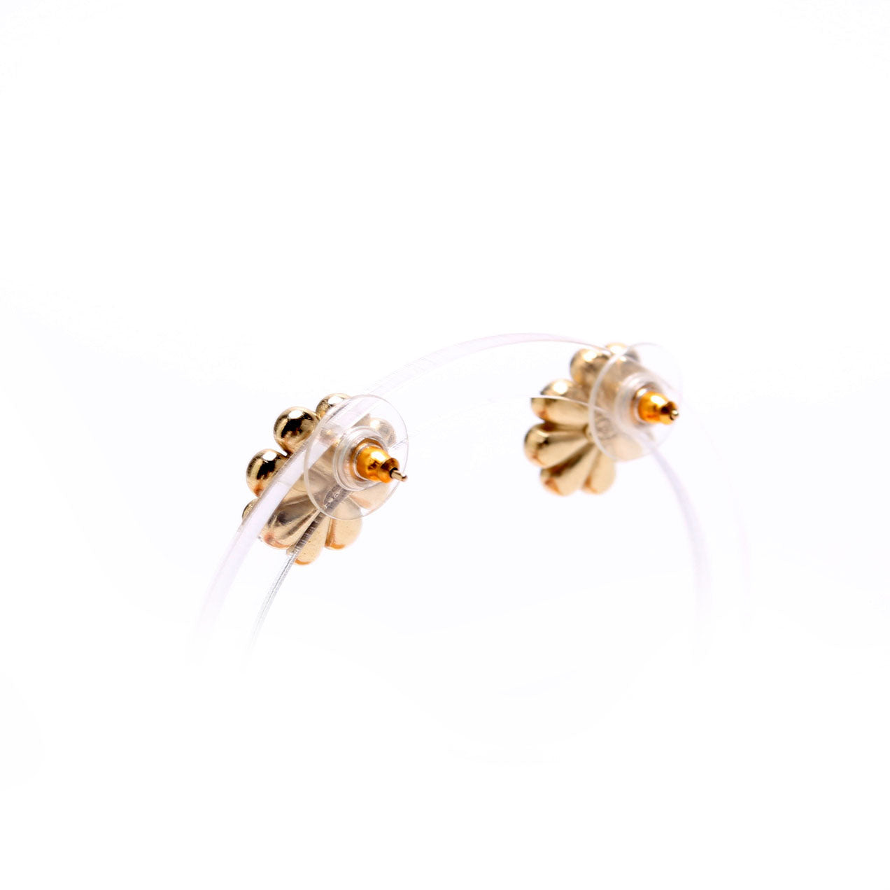 Crystal CC Flower Studs