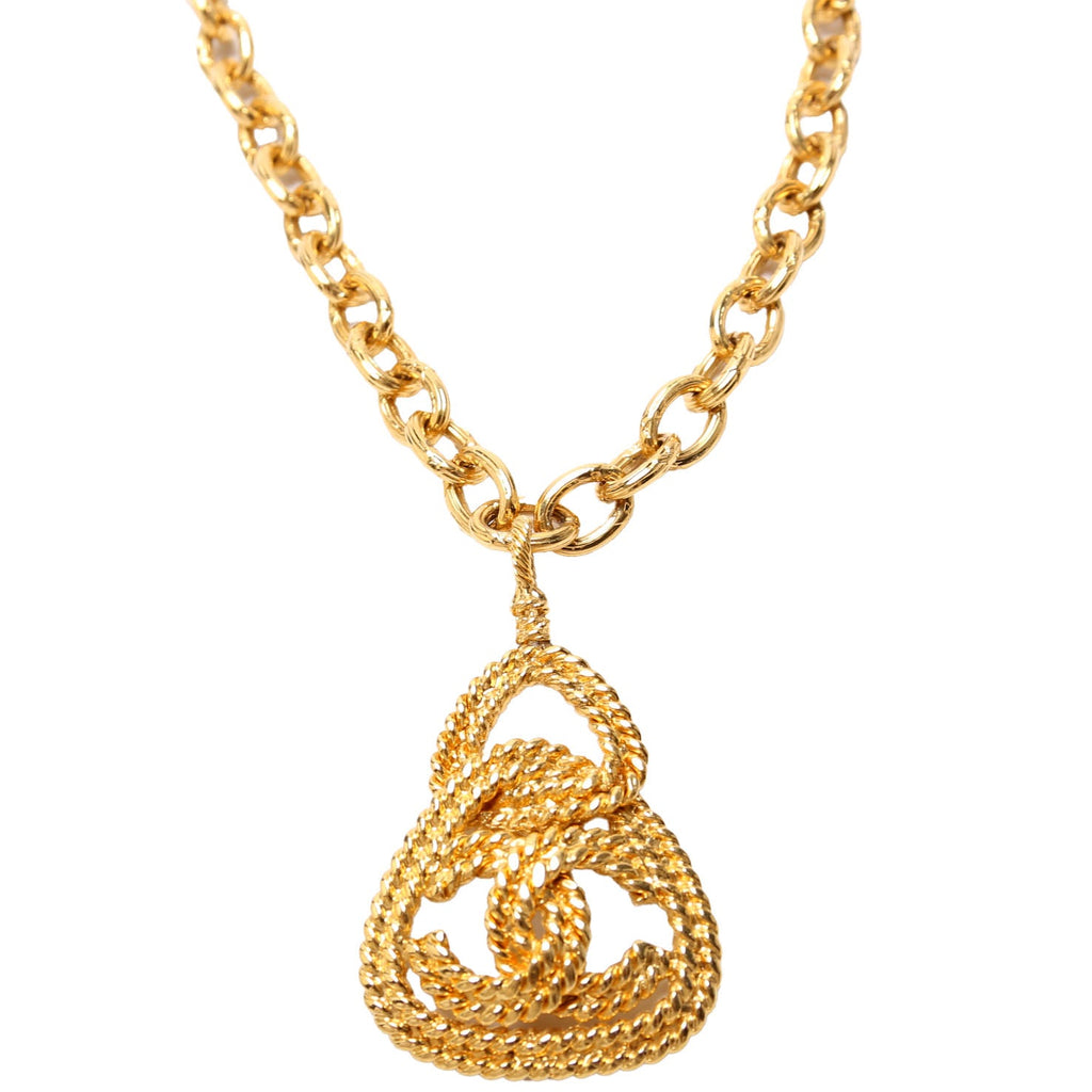 Chain CC Pendant 30in