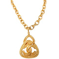 Chain CC Pendant 30in