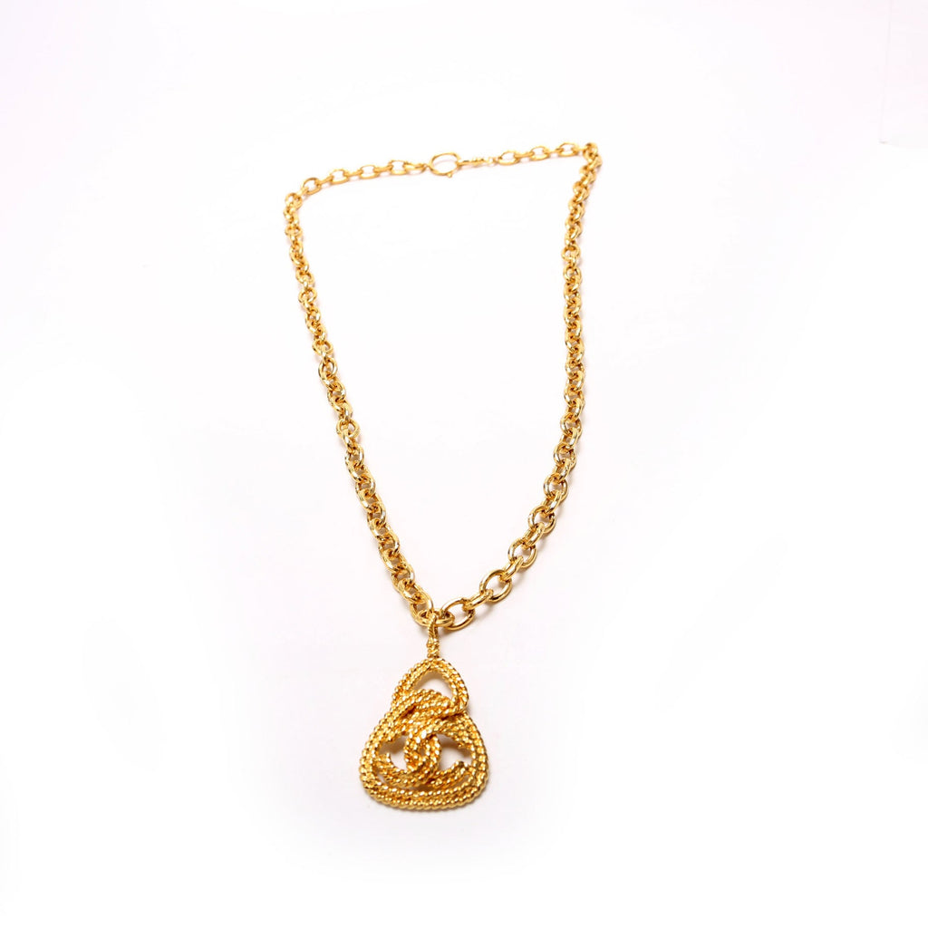 Chain CC Pendant 30in