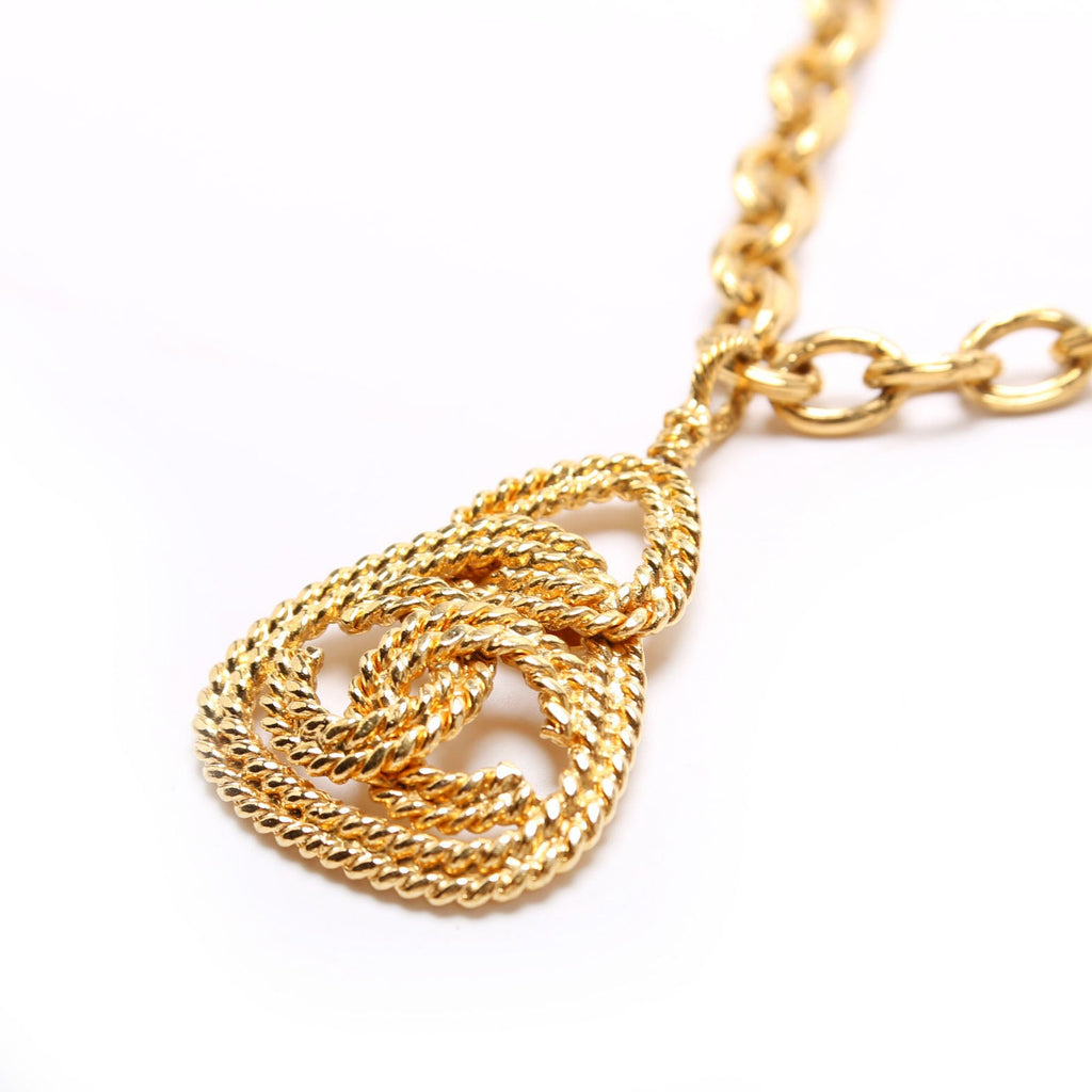 Chain CC Pendant 30in