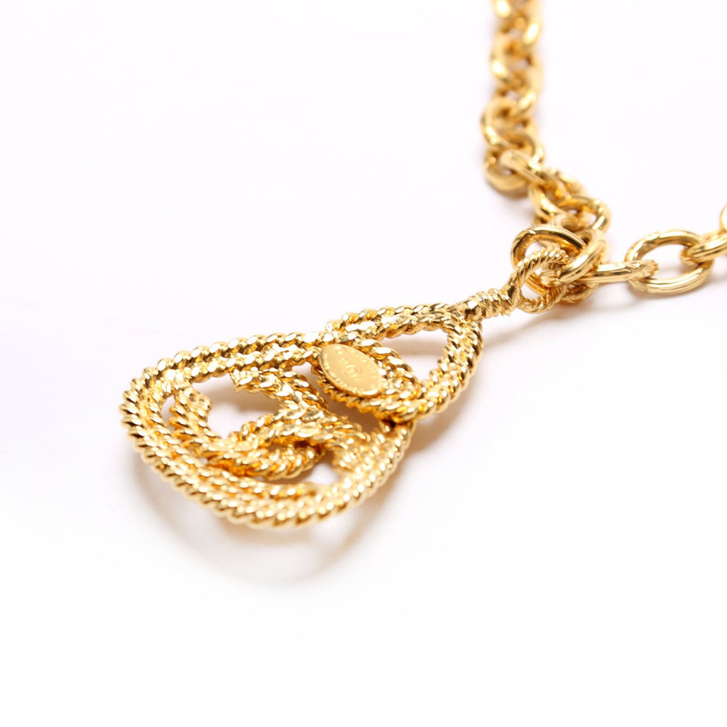 Chain CC Pendant 30in