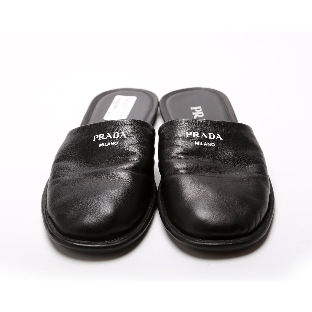Flat Mule Slipper Lambskin Size 37
