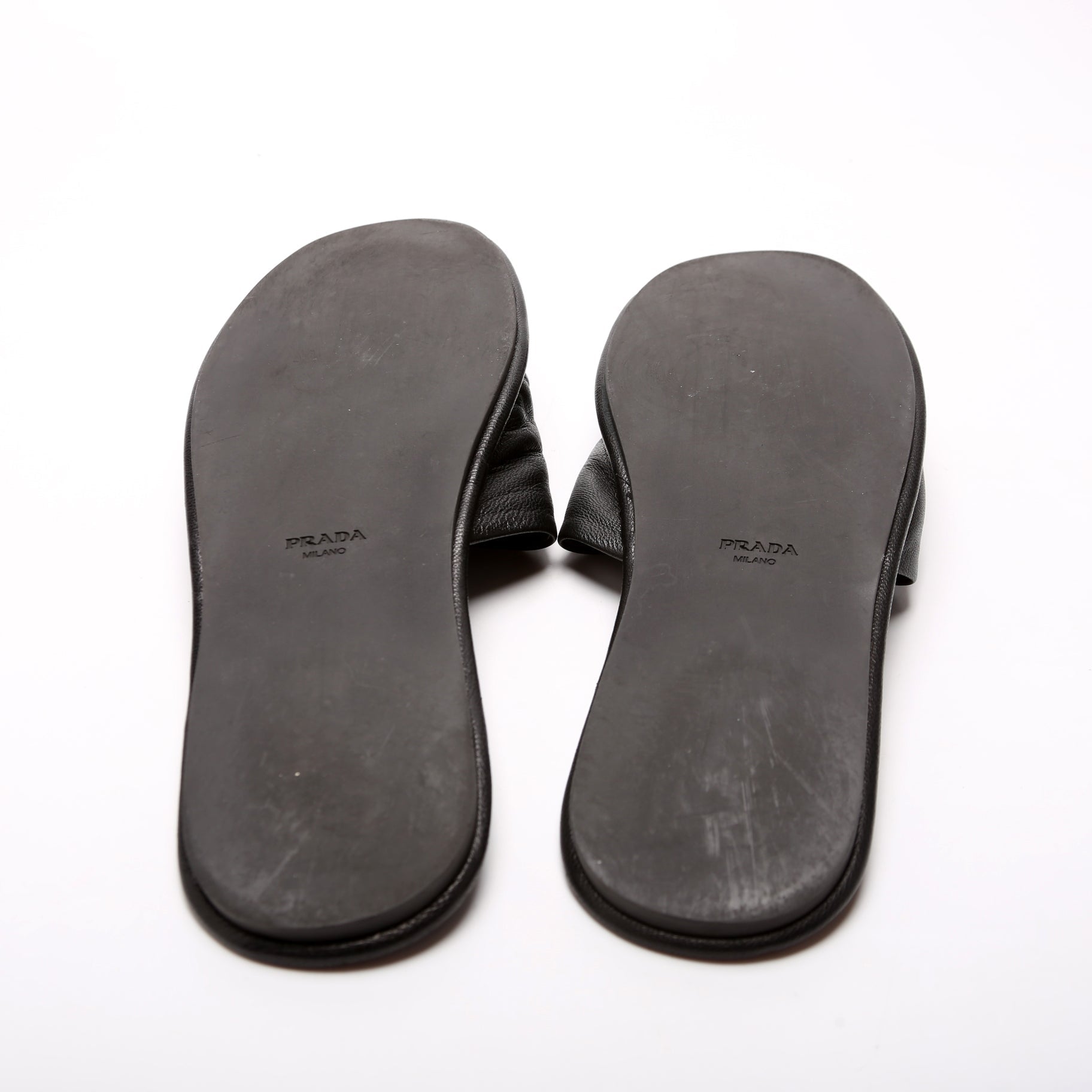 Flat Mule Slipper Lambskin Size 37