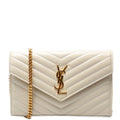 Grain De Chain Wallet Cream